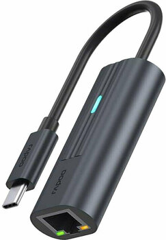 USB Adapter Rapoo UCA-1006 USB-C to Gigabit LAN Adapter - 1