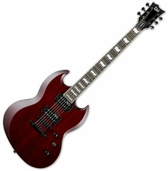 Guitare électrique ESP LTD Viper-256 SeeThru Black Cherry - 1