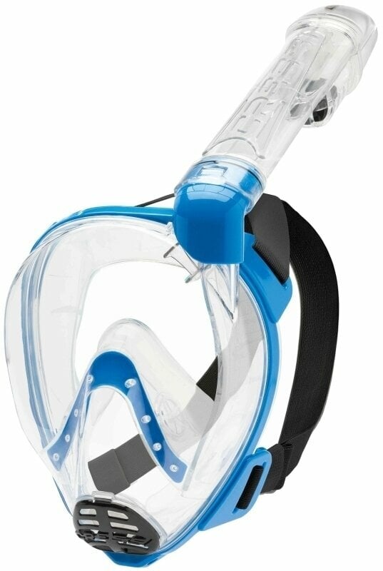 Diving Mask Cressi Baron Full Face Mask Clear/Blue S/M