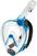 Diving Mask Cressi Baron Full Face Mask Clear/Blue S/M