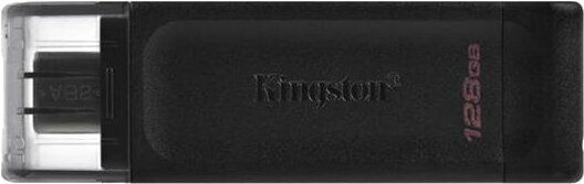 USB Flash Drive Kingston 128GB USB-C 3.2 Gen 1 DataTraveler 70 DT70/128GB