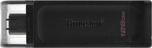 USB Flash Laufwerk Kingston 128GB USB-C 3.2 Gen 1 DataTraveler 70 DT70/128GB - 1
