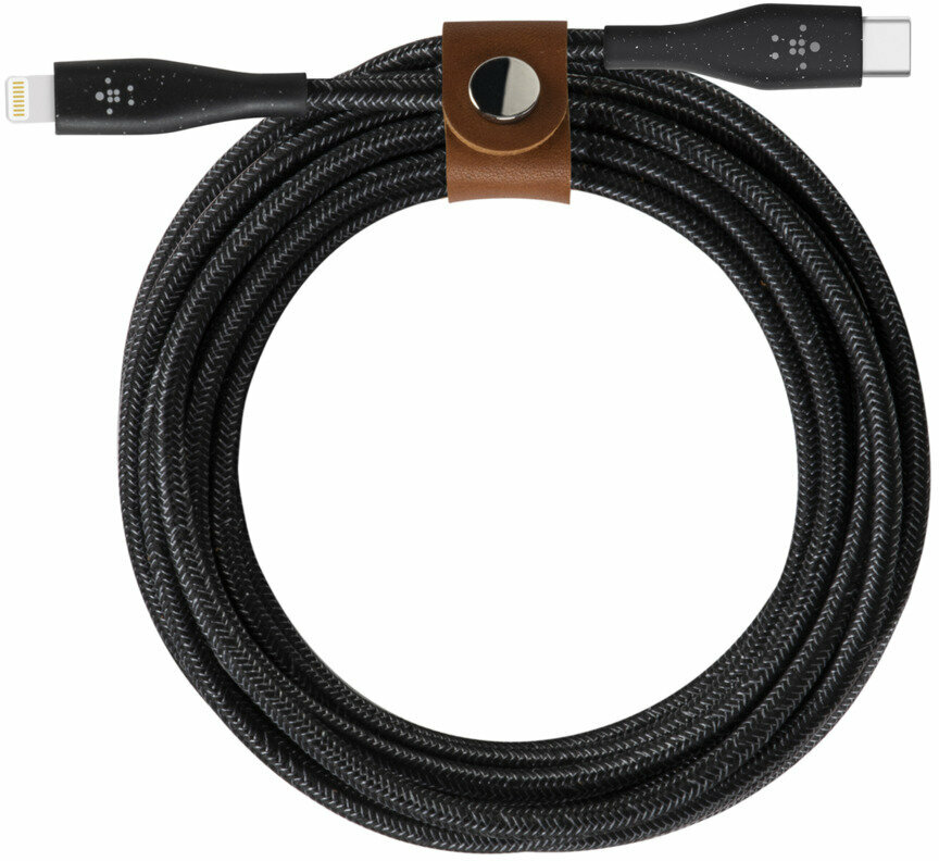 USB kabel Belkin Boost Charge USB-C Cable with Lightning Connector F8J243bt04-BLK Sort 1 m USB kabel