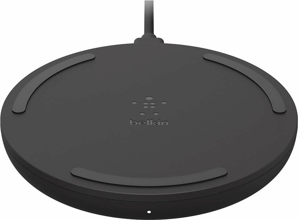 Trådløs oplader Belkin Wireless Charging Pad & Micro USB Cable Sort