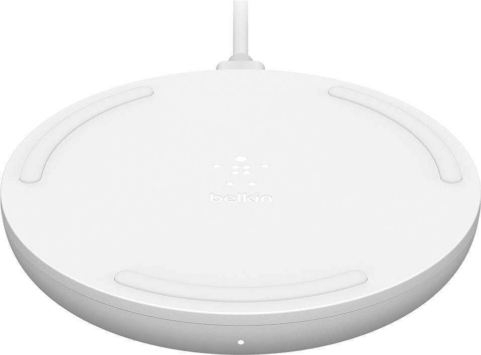 Drahtloses Ladegerät Belkin Wireless Charging Pad & Micro USB Cable White