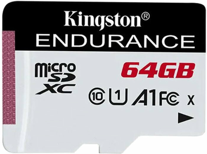Speicherkarte Kingston 64GB microSDHC Endurance C10 A1 UHS-I SDCE/64GB