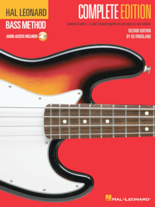 Noder til basguitarer Hal Leonard Electric Bass Method Complete Edition Musik bog