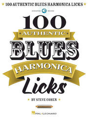 Notes Hal Leonard 100 Authentic Blues Harmonica Licks Notes