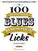 Partitura para instrumentos de viento Steve Cohen 100 Authentic Blues Harmonica Licks Music Book Partitura para instrumentos de viento
