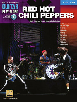 Gitár és basszusgitár kották Hal Leonard Guitar Red Hot Chilli Peppers Kotta - 1