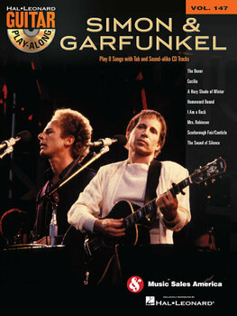 Noder til guitarer og basguitarer Simon & Garfunkel Guitar Musik bog - 1