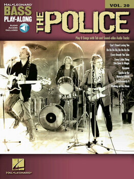 Noder til basguitarer The Police Bass Guitar Musik bog - 1