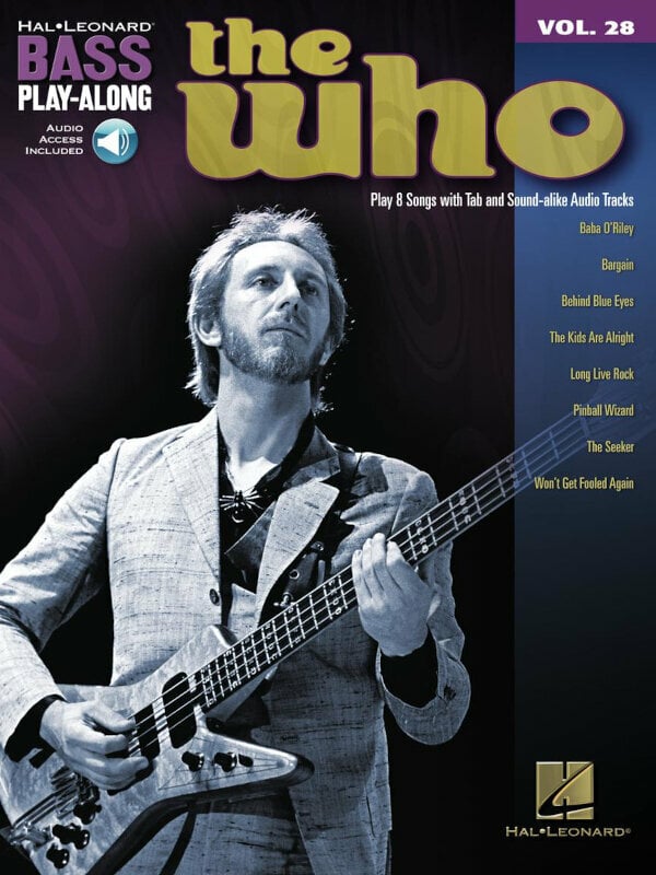 Bladmuziek voor basgitaren The Who Bass Guitar Muziekblad