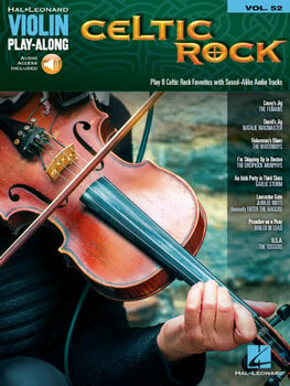 Music sheet for strings Hal Leonard Celtic Rock Violin Music Book - 1