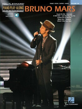 Noder til klaverer Bruno Mars Piano Musik bog - 1