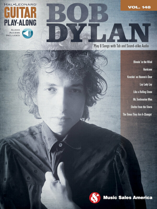 Music sheet for guitars and bass guitars Bob Dylan Guitar Play-Along Volume 148 Music Book