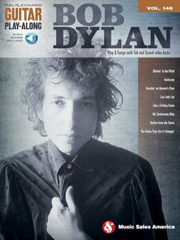 Music sheet for guitars and bass guitars Bob Dylan Guitar Play-Along Volume 148 Music Book - 1