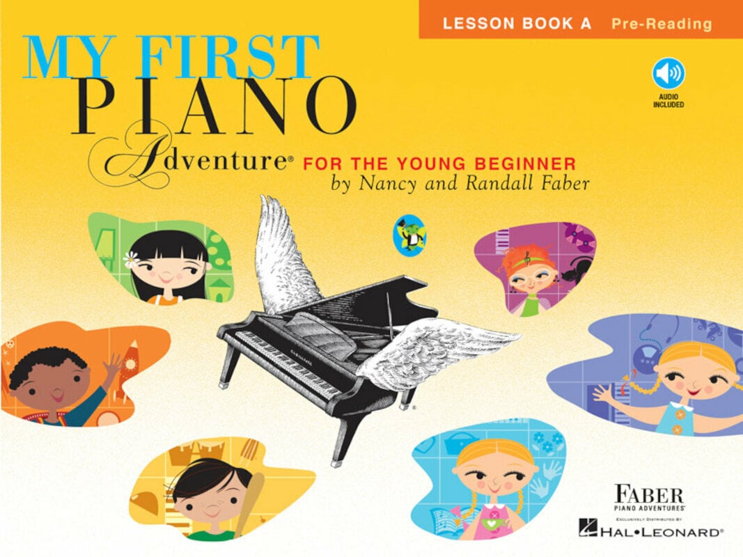 Noty pro klávesové nástroje Hal Leonard Faber Piano Adventures: My First Piano Adventure Noty