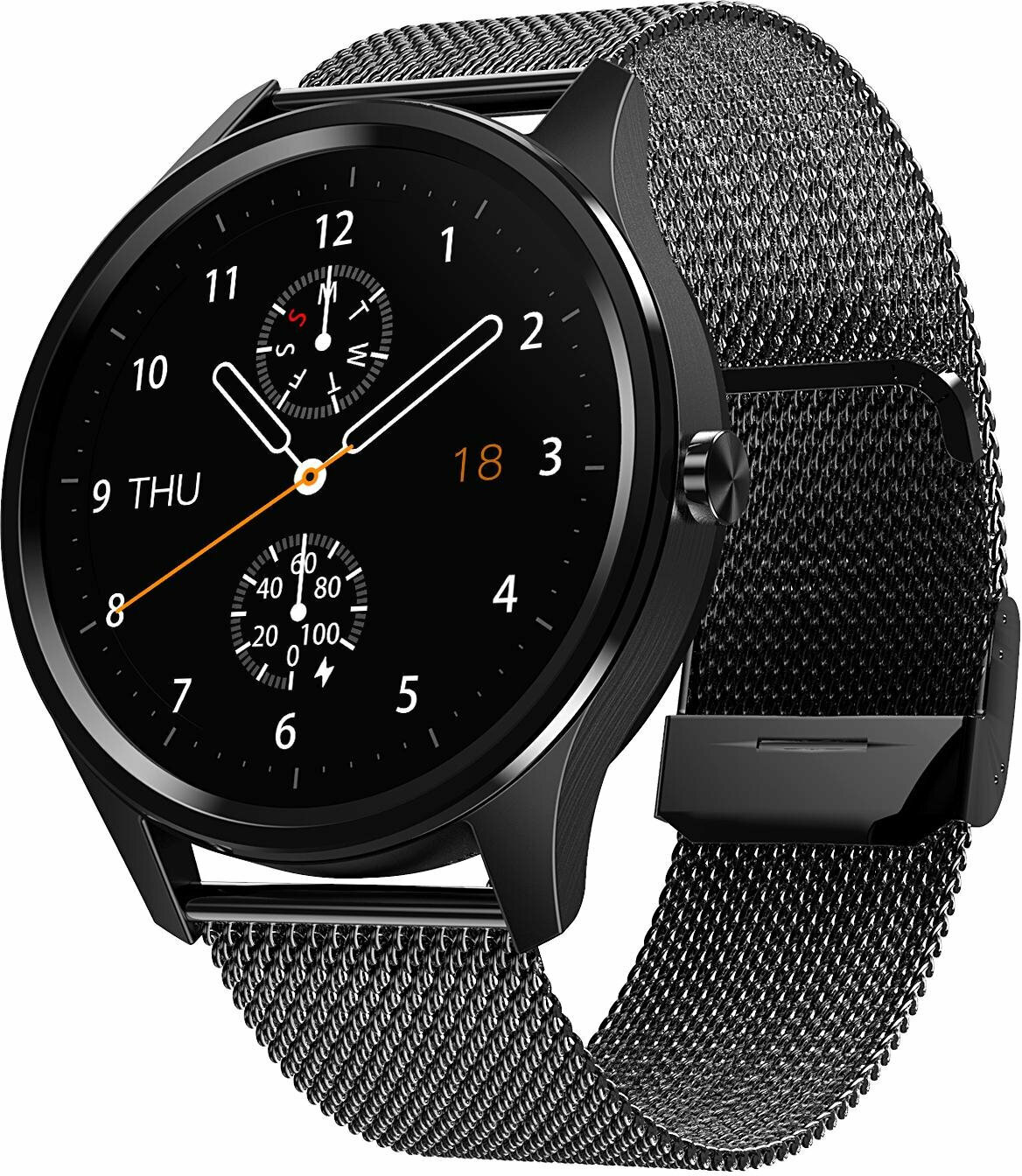 Smartwatches Crono DT55BL Black Smartwatches