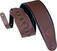 Leather guitar strap Levys MSS2-4 Leather guitar strap Brown