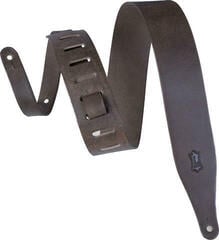 Guitar strap Levy's Distressed Leather Guitar strap Brown