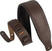 Leather guitar strap Levys M26PD Leather guitar strap Dark Brown