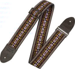 Kytarový pás Levy's Vintage Hootenanny Kytarový pás Brown