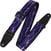 Tekstilni kitarski pas Levys MP-18 Print Series 2" Polyester Guitar Strap Purple Lightning