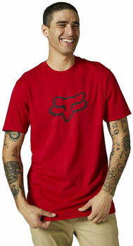 T-Shirt FOX Legacy Fox Head SS Tee Flame Red XL T-Shirt - 1