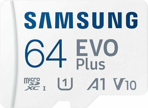Карта памет Samsung SDXC 64GB EVO Plus MB-MC64KA/EU - 1