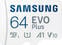 Carduri de memorie Samsung SDXC 64GB EVO Plus SDXC 64 GB Carduri de memorie