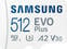 Cartão de memória Samsung SDXC 512 GB EVO Plus SDXC 512 GB Cartão de memória