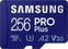 Tarjeta de memoria Samsung SDXC 256GB PRO Plus SDXC 256 GB Tarjeta de memoria