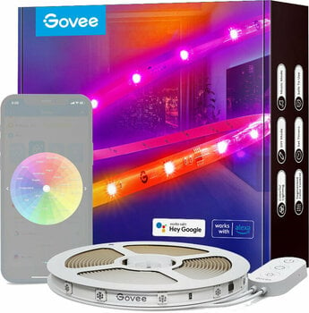 Luz de estúdio Govee WiFi RGBIC Smart PRO LED strap 5m Luz de estúdio - 1