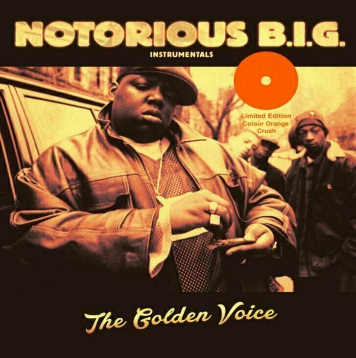 Δίσκος LP Notorious B.I.G. - The Golden Voice Instrumentals (Orange Vinyl) (2 LP)