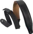 Levy's Leather Right Height Garment Leather 2.5 Black Remen za gitaru