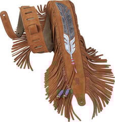 Guitar strap Levy's Grand Mesa Fringe Feather Guitar strap