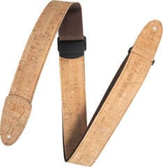 Kytarový pás Levy's Cork Kytarový pás Natural