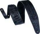 Levy's Oak Embossed Black Gitarový pás