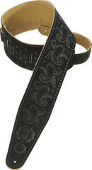 Guitar strap Levy's Embossed Suede Paisley Guitar strap