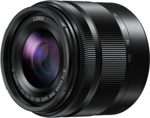Objektiivi valokuvaukseen ja videokuvaukseen Panasonic H-FS35100E-K - LUMIX G VARIO 35-100mm/F4.0-5.6