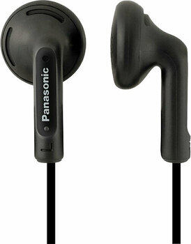En la oreja los auriculares Panasonic RP-HV104E Black En la oreja los auriculares - 1