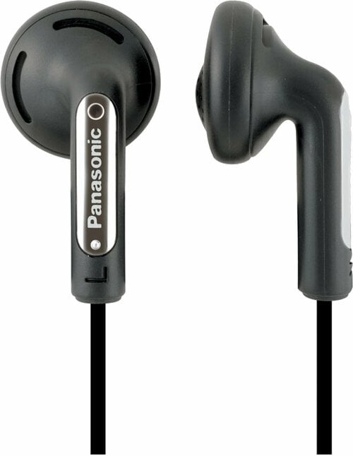 En la oreja los auriculares Panasonic RP-HV154E Black En la oreja los auriculares