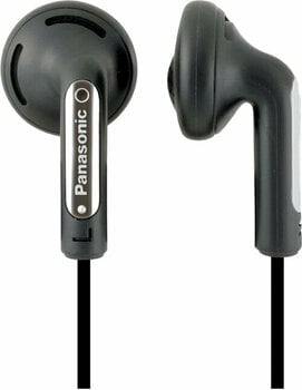 En la oreja los auriculares Panasonic RP-HV154E Black En la oreja los auriculares - 1