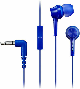 Ecouteurs intra-auriculaires Panasonic RP-TCM115E Blue - 1