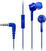 In-ear hoofdtelefoon Panasonic RP-TCM115E Blue