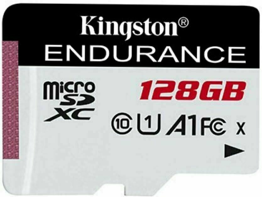 Hukommelseskort Kingston 128GB microSDHC Endurance C10 UHS-I Micro SDHC 128 GB Hukommelseskort