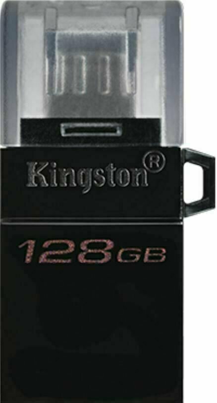USB-flashdrev Kingston 128GB DataTraveler MicroDuo 3 Gen2 + microUSB (Android/OTG) 128 GB USB-flashdrev