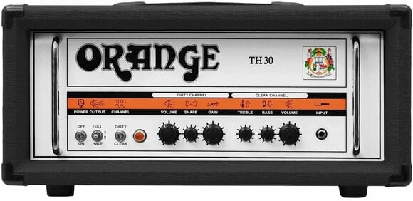 Röhre Gitarrenverstärker Orange Thunder 30H V2 BK Black - 1