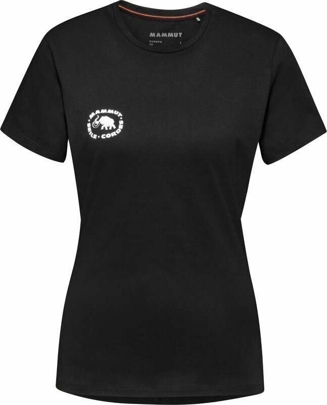 Friluftsliv T-shirt Mammut Seile Women Cordes Black XL Friluftsliv T-shirt